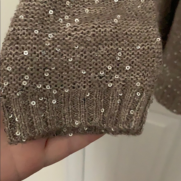 Shiny cowl neck sweater - Picture 3 of 4